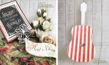 Presentask med musiktema DIY Inspiration