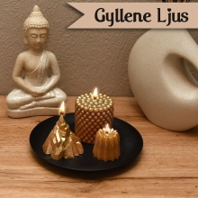 Silikonform Ljustillverkning Silicone Rund Mold Pudding