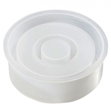 Silikonform Rund Ljusstake Gjutform