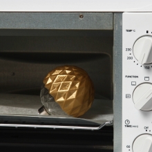 Glasfärg metall Grön 35 ml till scrapbooking, pyssel och hobby