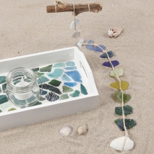 Glasmosaik - 3 kg - Halvtransparent Mixade Färger