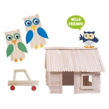 Glasspinnar 500 st - L: 15 cm - B: 1,8 cm - Playbox