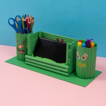 Glasspinnar 100 st - L: 15 cm - B: 1,8 cm - Playbox