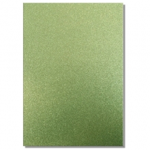 Glitterpapper A4 - Paper Line 120 gr - Grön 10-pack