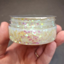 Glitter Paste Extra Chunky - Snow Fairy - Crafters Companion