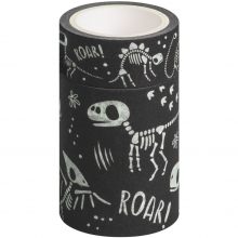 Dekorationstejp - Glow in the Dark - Dino - Heyda