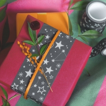 Dekorationstejp - Glow in the Dark - Stars - Heyda