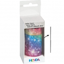 Glittertejp - Dekorationstejp - Magic Rainbow