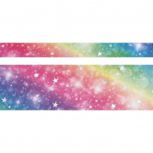 Glittertejp - Dekorationstejp - Magic Rainbow