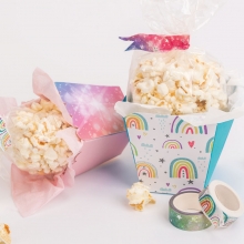 Glittertejp - Dekorationstejp - Magic Rainbow