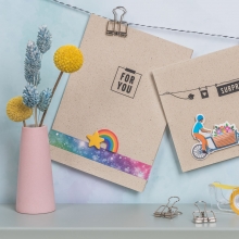 Glittertejp - Dekorationstejp - Magic Rainbow