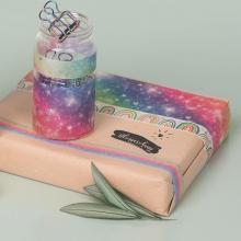 Glittertejp - Dekorationstejp - Magic Rainbow