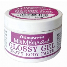 Glossy Gel Stamperia - White - 150 ml - Heavy Body Paste