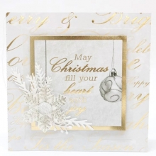 Papper Kaisercraft Glisten Foil Collection Incandescent Scrapbooking