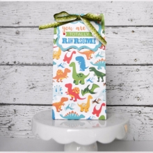Paper pad 12x12 Dino Friends Echo Park till scrapbooking, pyssel och hobby