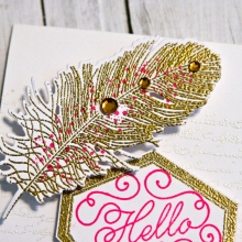 Embossingpulver Zing Metallic Gold till scrapbooking, pyssel och hobby