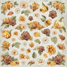 Paper Pad 8x8 Stamperia - Golden Harmony