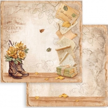 Paper Pad 8x8 Stamperia - Golden Harmony