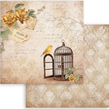 Paper Pad 8x8 Stamperia - Golden Harmony