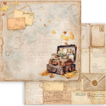 Paper Pad 8x8 Stamperia - Golden Harmony