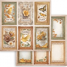 Paper Pad 8x8 Stamperia - Golden Harmony