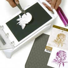 Hot Foil Stamp Ultimate Crafts Look Like Christmas Stansmaskin Skärmaskin Dies