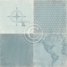 Papper Pion Design Legends of the Sea Go west 4 x 6x6