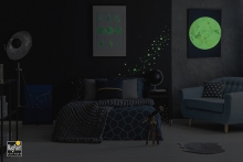 Glow in the Dark MagPaint Självlysande Färg 250 ml