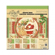 Paper Pad 8”x8” ’Twas The Night Before Christmas Graphic45 Graphic 45