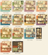 Deluxe Collector’s Edition Pack 12”x12” Graphic 45 Place In Time Calender