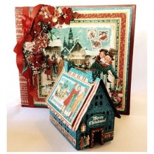 Chipboard Die-Cuts 6”x12” Graphic 45 A Christmas Carol Decorative Die Cuts