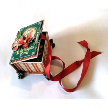 Chipboard Die-Cuts 6”x12” Graphic 45 A Christmas Carol Decorative Die Cuts