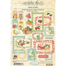 Chipboard Pieces, Tags & Frames - Slice of Life - Graphic 45