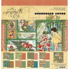 Graphic 45 12x 12 Paper collection kit - Christmas Magic