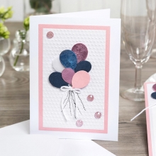 Självhäftande Rhinestones Rosa 32 st till scrapbooking, pyssel och hobby