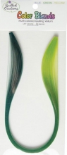Quilling Remsor Vellum 3mm Color Blends Blue, Green, Yellow 50 st