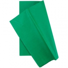 Silkespapper 50x50 cm Grön 10st till scrapbooking, pyssel och hobby