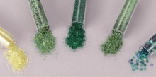Glitterpulver Set 5-pack Gröna Nyanser till scrapbooking, pyssel och hobby