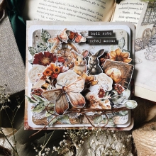 Scrapbooking Papper Craft O Clock - Autumnaria Höstpapper