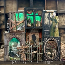 Miniatyr Grindar - Halloween Gothic Gates - Tim Holtz