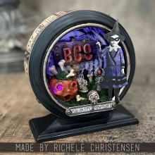 Miniatyr Halloween - Boneyard - Tim Holtz - 12 delar