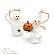 Polyresinfigur Halloween - Spöke - 7 cm