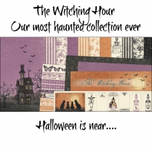 Papper Pion The Witching Hour Tags Halloweenpyssel Höstpyssel
