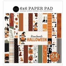 Paper Pad Carta Bella - Handmade Halloween - 12x12 Tum + Stickers