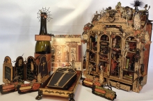 Idea-Ology Wooden Vignette Box Coffin Tim Holtz Halloweenpyssel Höstpyssel