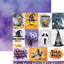 Paper Kit 12x12 Reminisce Watercolor Halloween