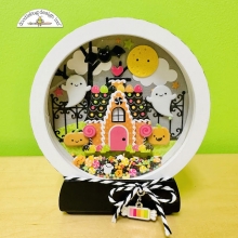 Halloween Pyssel Scrapbooking Craft Hey Pumpkin - Doodlebug