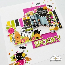 Halloween Pyssel Scrapbooking Craft Hey Pumpkin - Doodlebug