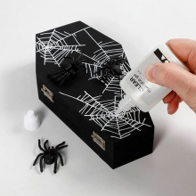 Trädekoration Halloween Kista 10x18 cm Halloweenpyssel Höstpyssel