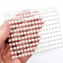 Halvpärlor Creme - Pearl Strips - 629 st - 5 mm